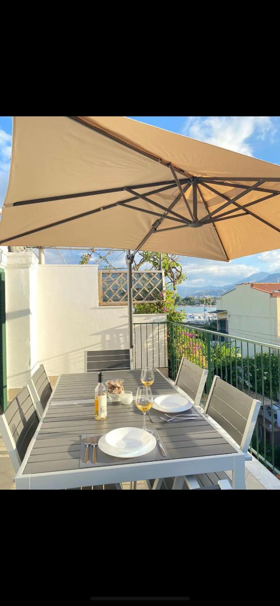 The White Sail - Mondello Apartment With Terrace - Casa Di Vincenzo E Andrea Εξωτερικό φωτογραφία